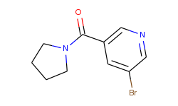 3-bromo-5-(pyrrolidinocarbonyl)pyridine