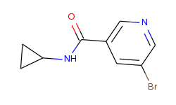 n-cyclopropyl 5-bromonicotinamide