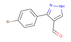 3-(4-bromophenyl)-1h-pyrazole-4-carbaldehyde