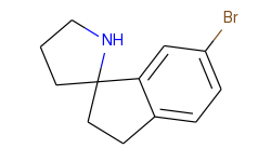 6-bromo-2,3-dihydrospiro[indene-1,2'-pyrrolidine]