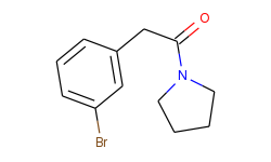 2-(3-bromophenyl)-1-(pyrrolidin-1-yl)ethanone