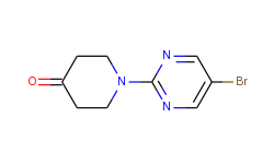 1-(5-bromopyrimidin-2-yl)-4-piperidinone