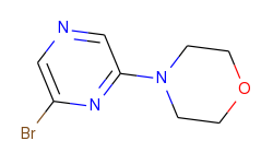 4-(6-bromopyrazin-2-yl)morpholine