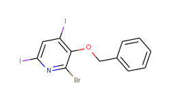 3-(benzyloxy)-2-bromo-4,6-diiodopyridine