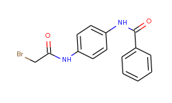 n-{4-[(2-bromoacetyl)amino]phenyl}benzamide