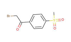 Ethanone, 2-bromo-1-[4-(methylsulfonyl)phenyl]-