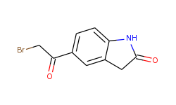 2H-Indol-2-one, 5-(bromoacetyl)-1,3-dihydro-