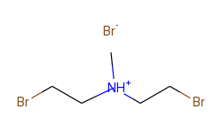 Bis(2-bromoethyl)-N-methylammonium bromide