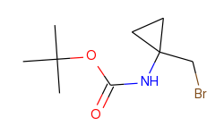 Carbamic acid, [1-(bromomethyl)cyclopropyl]-, 1,1-dimethylethyl ester