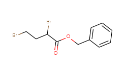 Benzyl 2,4-dibromobutyrate