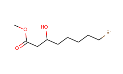 Octanoic acid, 8-bromo-3-hydroxy-, methyl ester