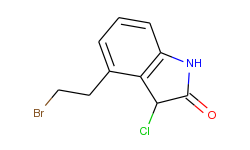 2H-Indol-2-one, 4-(2-bromoethyl)-3-chloro-1,3-dihydro-