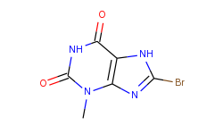 1H-Purine-2,6-dione, 8-bromo-3,7-dihydro-3-methyl-