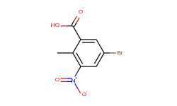 Benzoic acid, 5-bromo-2-methyl-3-nitro-
