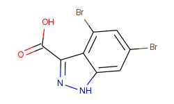 4,6-Dibromo-1H-indazole-3-carboxylic acid