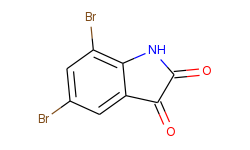 1H-Indole-2,3-dione, 5,7-dibromo-