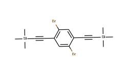 1,4-Dibromo-2,5-bis[2-(trimethylsilyl)ethynyl]benzene