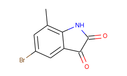 1H-Indole-2,3-dione, 5-bromo-7-methyl-
