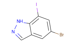 5-Bromo-7-iodo-1H-indazole