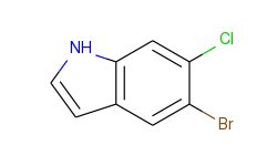 1H-Indole, 5-bromo-6-chloro-
