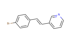 Pyridine, 3-[(1E)-2-(4-bromophenyl)ethenyl]-