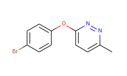3-(4-Bromophenoxy)-6-methylpyridazine