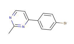4-(4-Bromophenyl)-2-methylpyrimidine