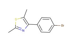 4-(4-Bromophenyl)-2,5-dimethylthiazole