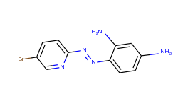 1,3-Diamino-4-(5-bromo-2-pyridylazo)benzene