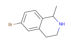 Isoquinoline, 6-bromo-1,2,3,4-tetrahydro-1-methyl-