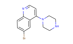 6-Bromo-4-(piperazin-1-yl)quinoline