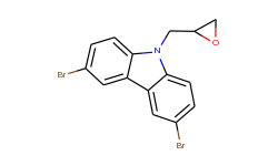 3,6-dibromo-9-(oxiran-2-ylmethyl)-9H-carbazole