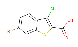 Benzo[b]thiophene-2-carboxylicacid, 6-bromo-3-chloro-