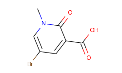 5-Bromo-1,2-dihydro-1-methyl-2-oxo-nicotinic acid