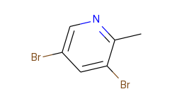 3,5-dibromo-2-methylpyridine