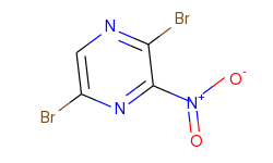 2,5-dibromo-3-nitropyrazine