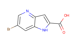 6-Bromo-1H-pyrrolo[3,2-b]pyridine-2-carboxylic acid