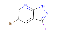 1H-Pyrazolo[3,4-b]pyridine, 5-bromo-3-iodo-