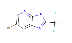 6-Bromo-2-trifluoromethyl-3H-imidazo[4,5-b]pyridine
