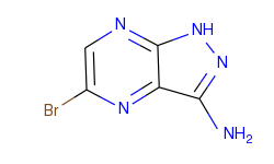 5-Bromo-1H-pyrazolo[3,4-b]pyrazin-3-amine