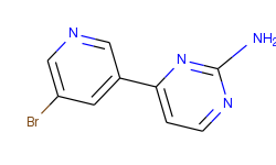 4-(5-bromopyridin-3-yl)pyrimidin-2-amine