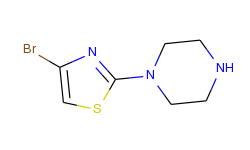 4-Bromo-2-(piperazin-1-yl)thiazole