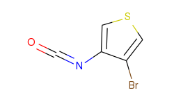 3-Bromo-4-isocyanatothiophene