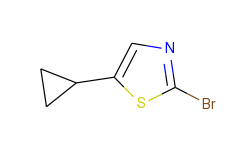 2-bromo-5-cyclopropyl-1,3-thiazole