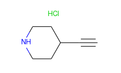 Piperidine, 4-ethynyl-, hydrochloride