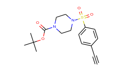 4-(4-Ethynylbenzenesulfonyl)-piperazine-1-carboxylic acid tert-butyl ester