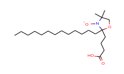 3-Oxazolidinyloxy, 2-(3-carboxypropyl)-4,4-dimethyl-2-tridecyl-
