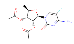 Cytidine, 5'-deoxy-5-fluoro-, 2',3'-diacetate