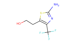 2-[2-amino-4-(trifluoromethyl)-1,3-thiazol-5-yl]ethanol