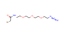 Bromoacetamido-PEG4-azide
